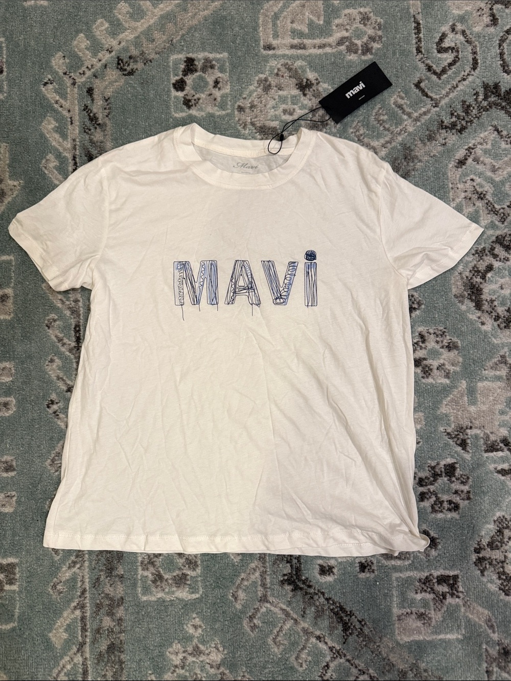 NWT Mavi White Tee L
